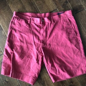 Men’s Polo Classic Fit 9” Coral Red Shorts 35 waist